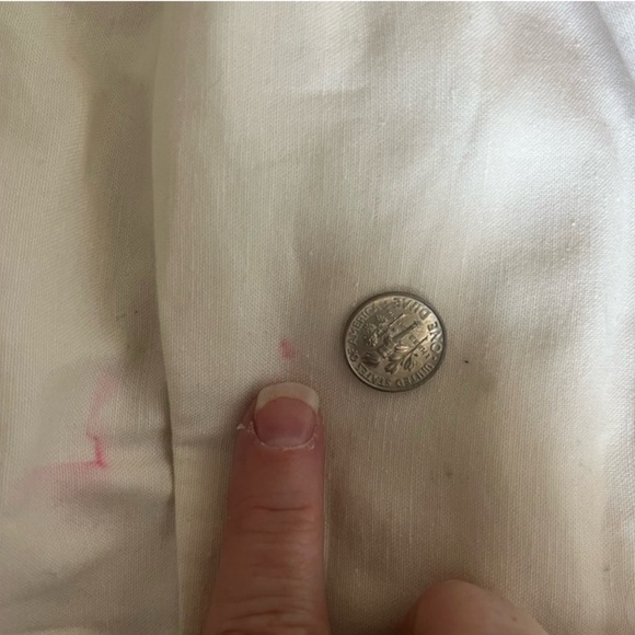 Pinup Couture Bella Skirt in Stems and Roses Print/ Black Trim - Medium - EUC - Picture 10 of 13